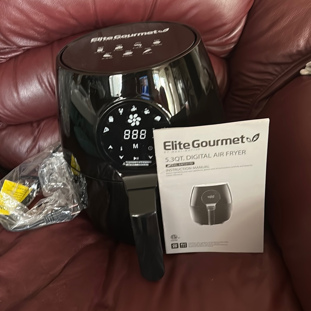 NEW Elite Gourmet air fryer